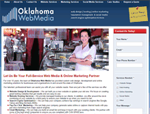 Tablet Screenshot of oklahomawebmedia.com